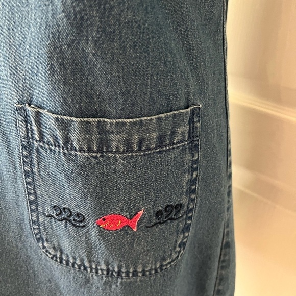 CB Casual Blue Midi Dress Scoop Neck Short Sleeve - Picture 6 of 15